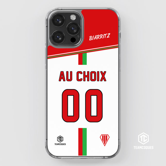 Coque rugby BIARRITZ personnalisable - TEAMCOQUES