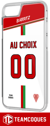 Coque rugby BIARRITZ OLYMPIQUE - flocage 100% personnalisable - iPhone smartphone