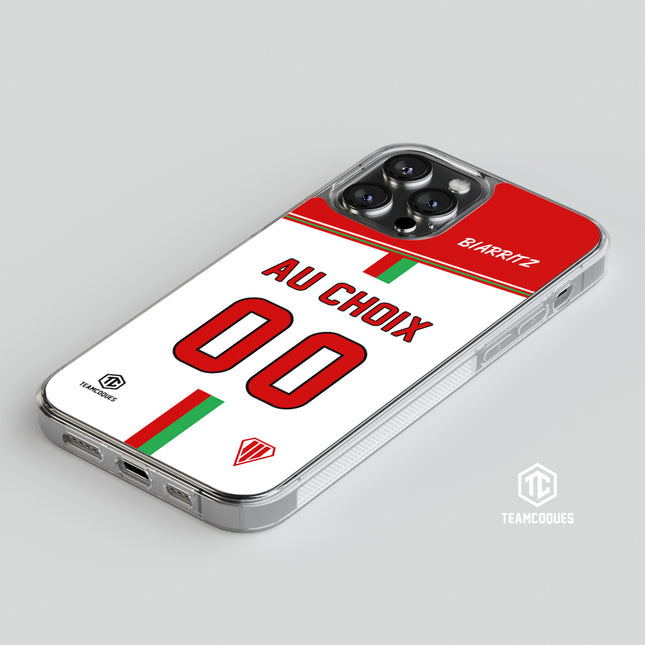 Coque rugby BIARRITZ personnalisable - TEAMCOQUES