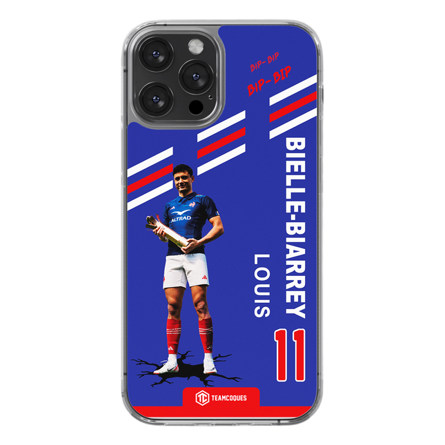 Coque joueur LOUIS BIELLE-BIARREY LBB XV FRANCE - TEAMCOQUES