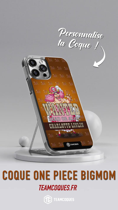 Vidéo Coque design ONE PIECE - BIG MOM CHARLOTTE LINLIN - TEAMCOQUES