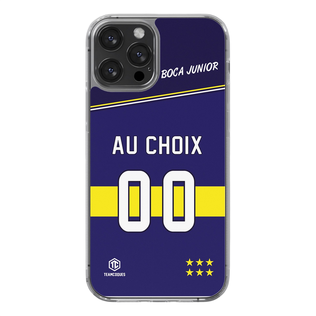Coque foot BOCA JUNIOR personnalisable - TEAMCOQUES