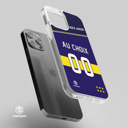 Coque foot BOCA JUNIOR personnalisable - TEAMCOQUES