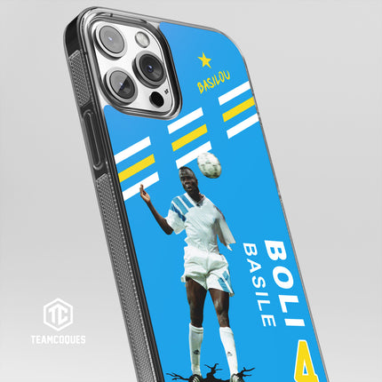 Coque joueur BASILE BOLI MARSEILLE OM 93 1993 - TEAMCOQUES