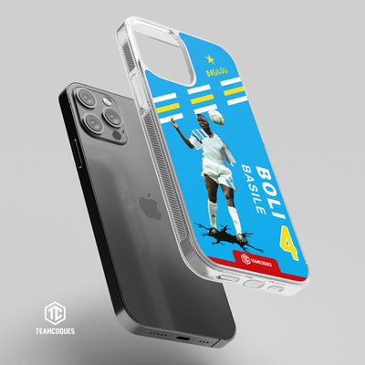 Coque joueur BASILE BOLI MARSEILLE OM 93 1993 - TEAMCOQUES