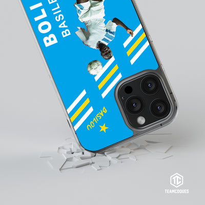 Coque joueur BASILE BOLI MARSEILLE OM 93 1993 - TEAMCOQUES