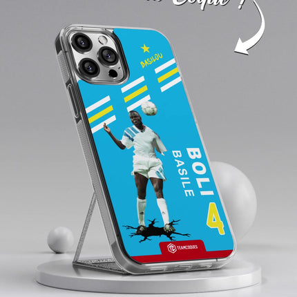 Vidéo Coque joueur BASILE BOLI MARSEILLE OM 93 1993 - TEAMCOQUES