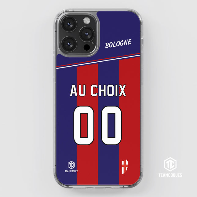 Coque foot BOLOGNE personnalisable - TEAMCOQUES