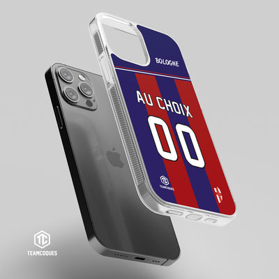 Coque foot BOLOGNE personnalisable - TEAMCOQUES