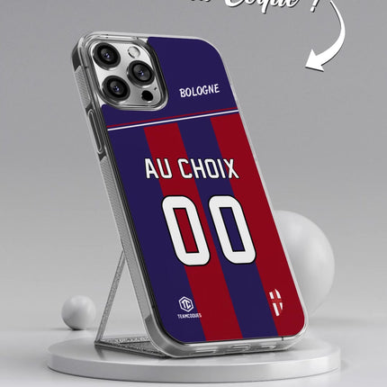Vidéo Coque foot BOLOGNE personnalisable - TEAMCOQUES