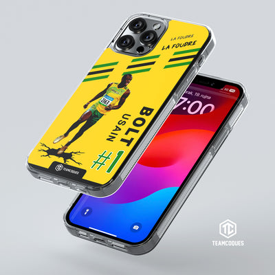 Coque joueur USAIN BOLT ATHLETISME JO - TEAMCOQUES