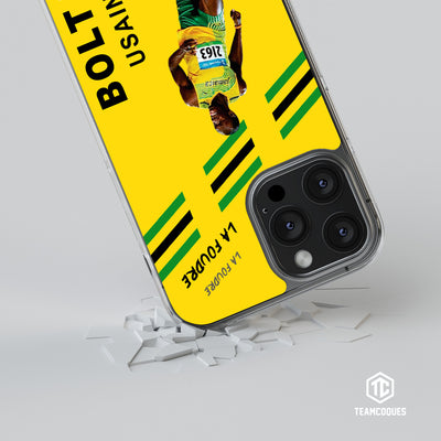 Coque joueur USAIN BOLT ATHLETISME JO - TEAMCOQUES