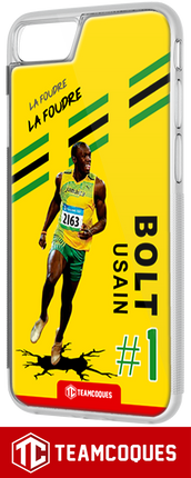 Coque joueur USAIN BOLT ATHLETISME JO - TEAMCOQUES