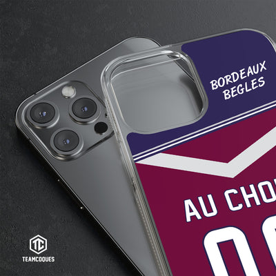 Coque rugby BORDEAUX BEGLES personnalisable - TEAMCOQUES