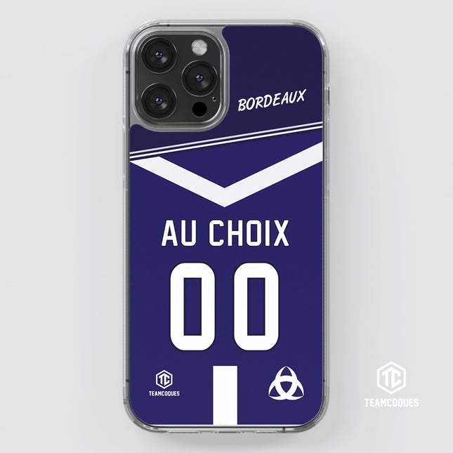 Coque foot BORDEAUX GIRONDINS personnalisable - TEAMCOQUES