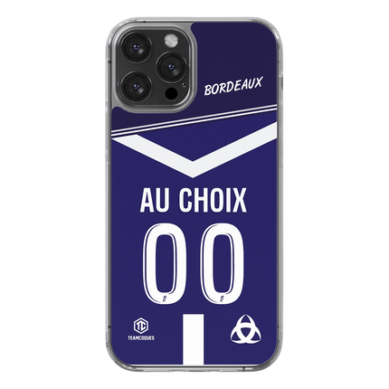 Coque foot BORDEAUX GIRONDINS personnalisable - TEAMCOQUES
