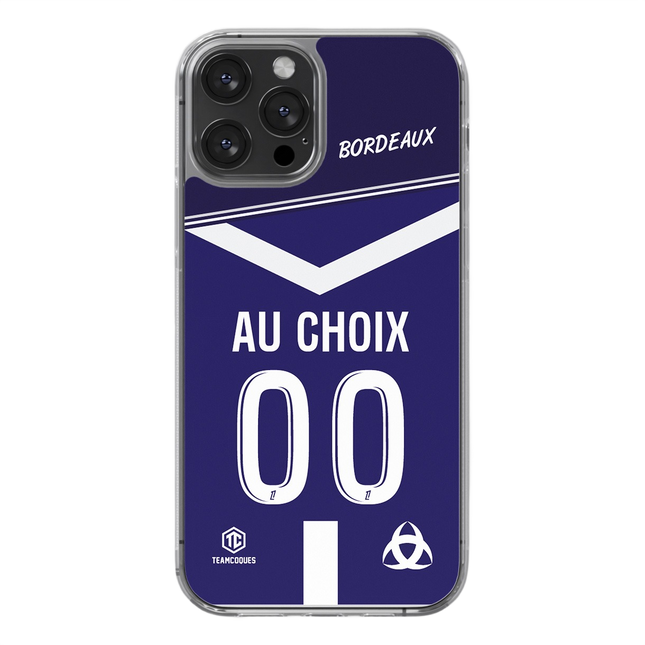 Coque foot BORDEAUX GIRONDINS personnalisable - TEAMCOQUES