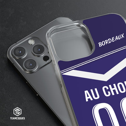Coque foot BORDEAUX GIRONDINS personnalisable - TEAMCOQUES