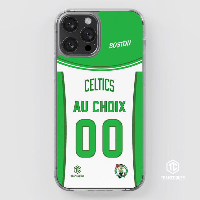 Coque basket NBA BOSTON CELTICS personnalisable - TEAMCOQUES