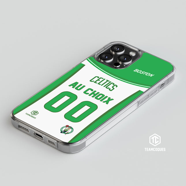 Coque basket NBA BOSTON CELTICS personnalisable - TEAMCOQUES