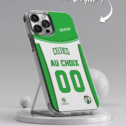 Vidéo Coque basket NBA BOSTON CELTICS personnalisable - TEAMCOQUES