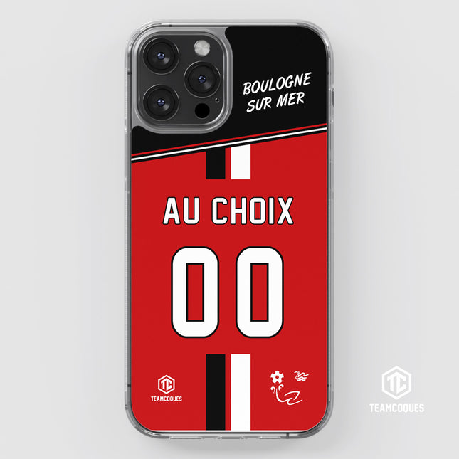 Coque foot BOULOGNE SUR MER personnalisable - TEAMCOQUES
