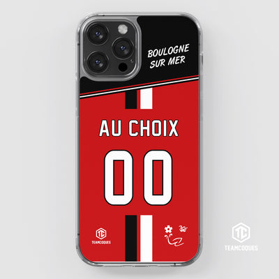 Coque foot BOULOGNE SUR MER personnalisable - TEAMCOQUES