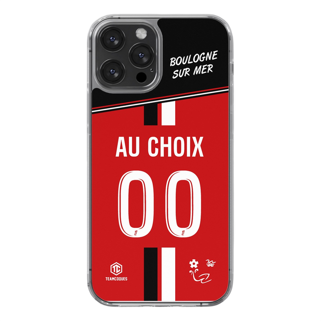 Coque foot BOULOGNE SUR MER personnalisable - TEAMCOQUES