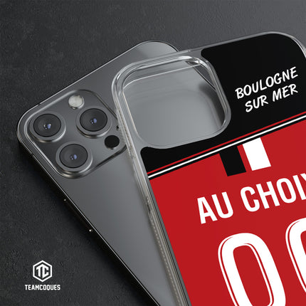 Coque foot BOULOGNE SUR MER personnalisable - TEAMCOQUES