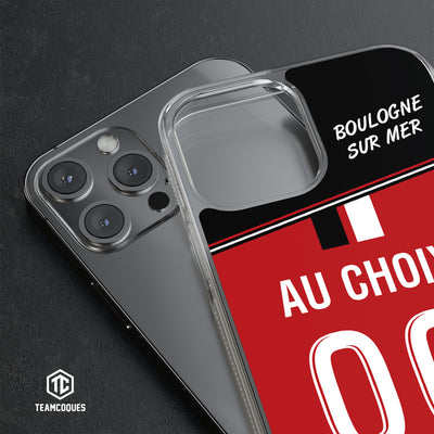 Coque foot BOULOGNE SUR MER personnalisable - TEAMCOQUES
