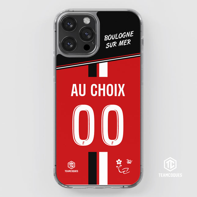 Coque foot BOULOGNE SUR MER personnalisable - TEAMCOQUES