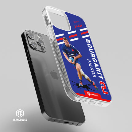 Coque joueur PIERRE BOURGARIT XV FRANCE - TEAMCOQUES
