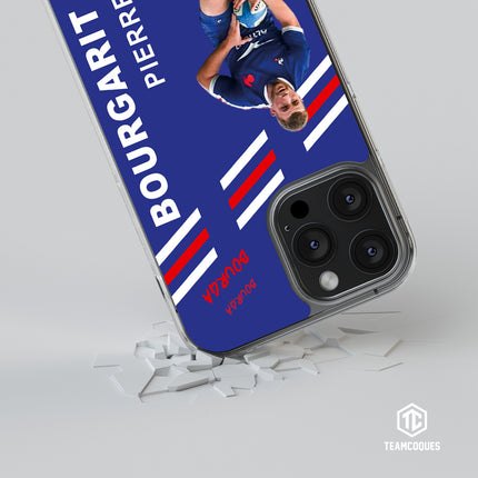 Coque joueur PIERRE BOURGARIT XV FRANCE - TEAMCOQUES