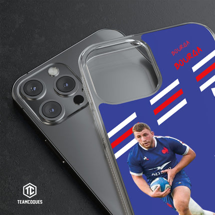 Coque joueur PIERRE BOURGARIT XV FRANCE - TEAMCOQUES