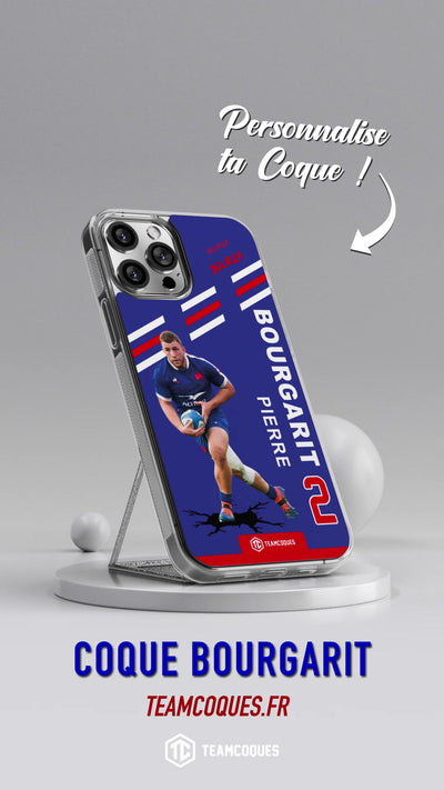 Vidéo Coque joueur PIERRE BOURGARIT XV FRANCE - TEAMCOQUES