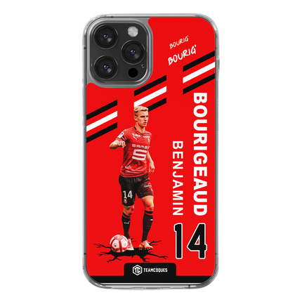 Coque joueur BENJAMIN BOURIGEAUD RENNES - TEAMCOQUES