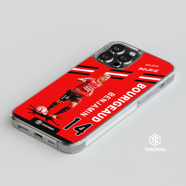 Coque joueur BENJAMIN BOURIGEAUD RENNES - TEAMCOQUES