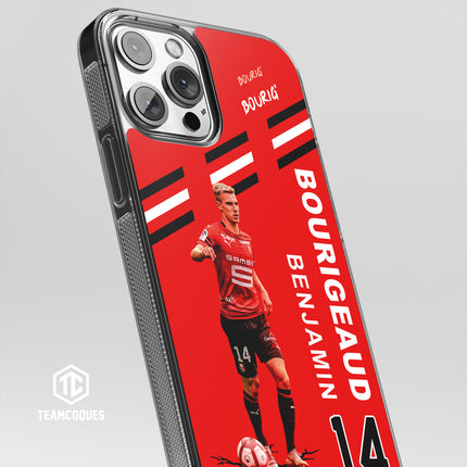 Coque joueur BENJAMIN BOURIGEAUD RENNES - TEAMCOQUES