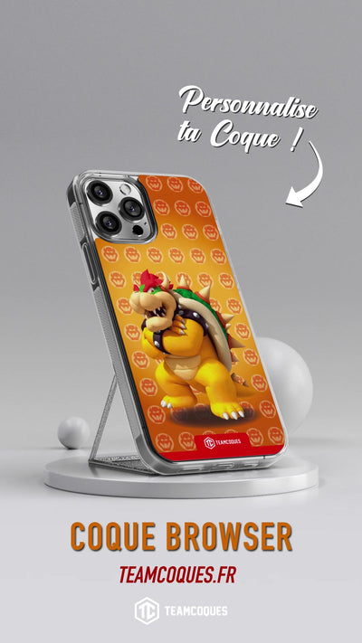Vidéo Coque design SUPER MARIO - BOWSER - TEAMCOQUES