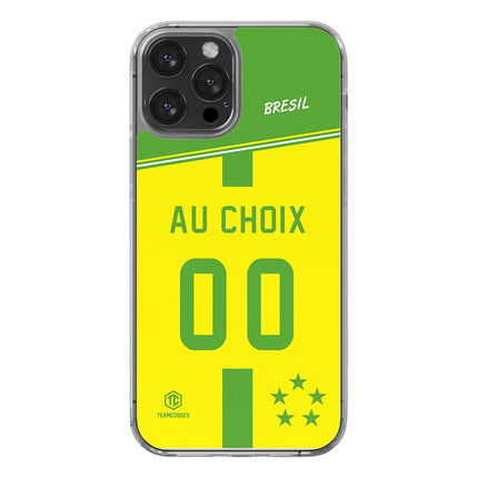 Coque foot BRESIL personnalisable - TEAMCOQUES