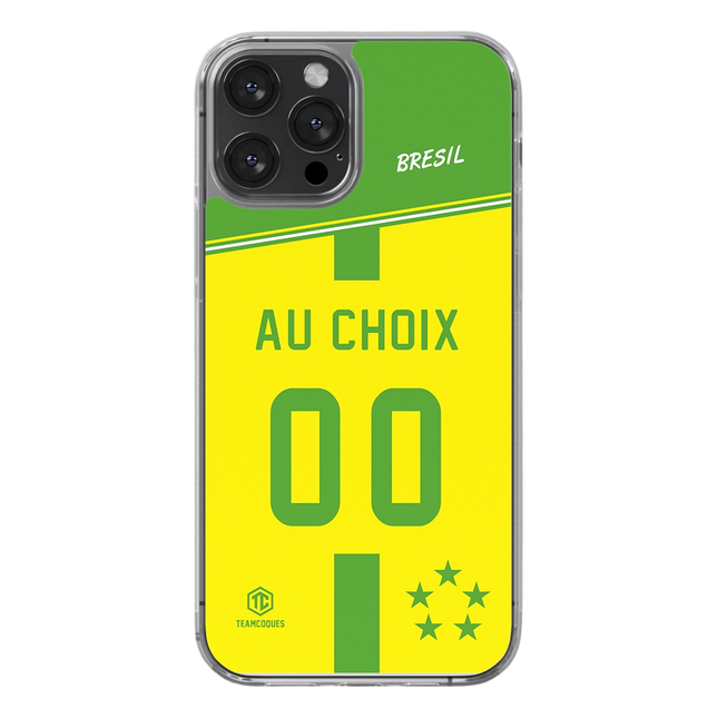 Coque foot BRESIL personnalisable - TEAMCOQUES