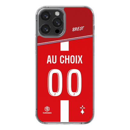 Coque foot BREST STADE BRESTOIS personnalisable - TEAMCOQUES