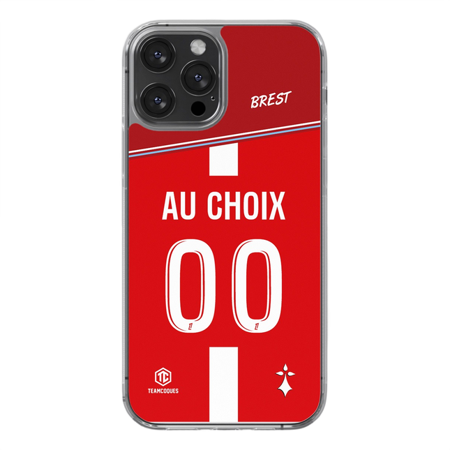Coque foot BREST STADE BRESTOIS personnalisable - TEAMCOQUES