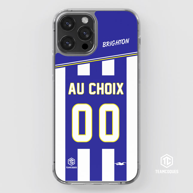 Coque foot BRIGHTON personnalisable - TEAMCOQUES