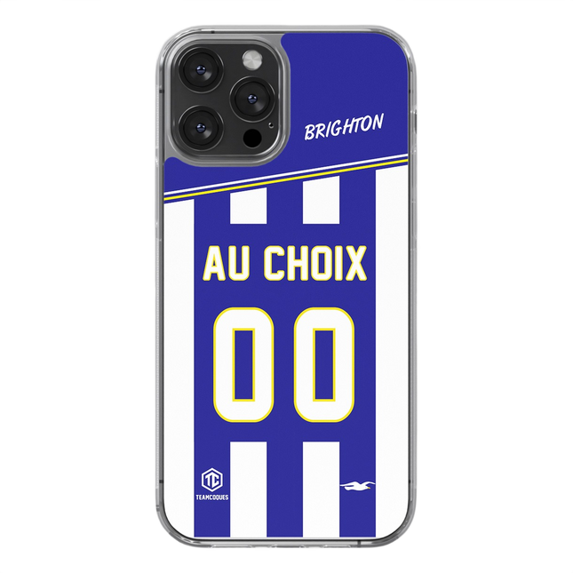 Coque foot BRIGHTON personnalisable - TEAMCOQUES