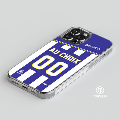 Coque foot BRIGHTON personnalisable - TEAMCOQUES