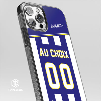 Coque foot BRIGHTON personnalisable - TEAMCOQUES