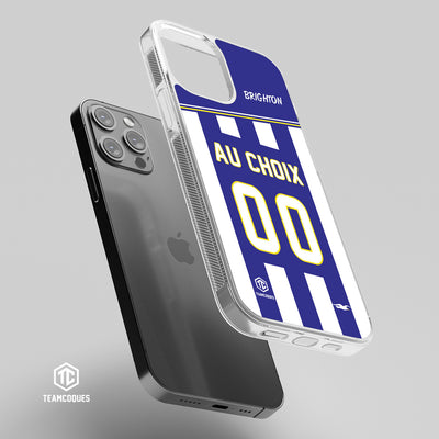 Coque foot BRIGHTON personnalisable - TEAMCOQUES