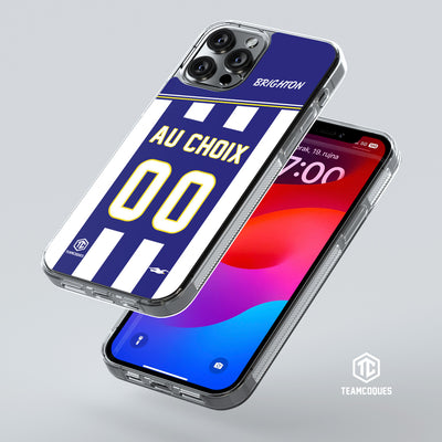 Coque foot BRIGHTON personnalisable - TEAMCOQUES