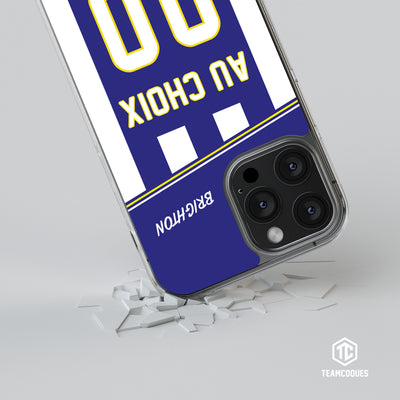 Coque foot BRIGHTON personnalisable - TEAMCOQUES